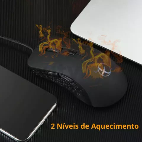 ConfortMouse - Mouse Aquecido e Sua Mão Sempre Quentinha!