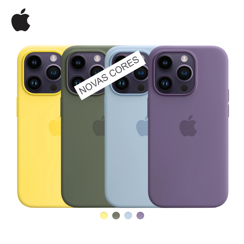 Capinha de Silicone com MagSafe para iPhone 14